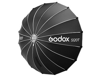 Godox S120T skladací softbox/beauty dish 120cm Bowens