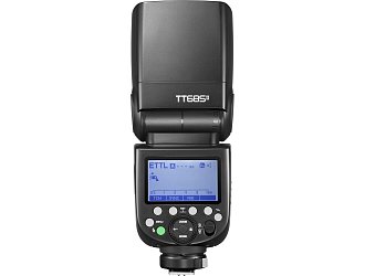 Godox TT685II C pre Canon s farebnými filtrami a difúzorom