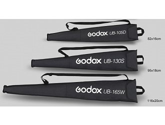 Godox UB-105W 105cm parabolický odrazný dáždnik biely