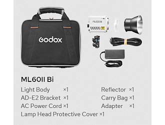 Godox ML60II Bi LED Bi-Color foto/video svetlo 70W