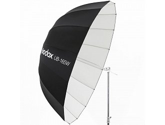 Godox UB-165W 165cm parabolický odrazný dáždnik biely