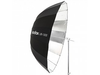 Godox UB-130S 130cm parabolický odrazný dáždnik strieborný